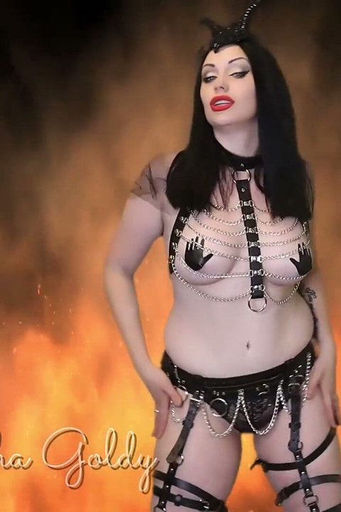 Just Don't Stop to Jerk! Your Orgasm Will Finish Your Life and Give Me Power!