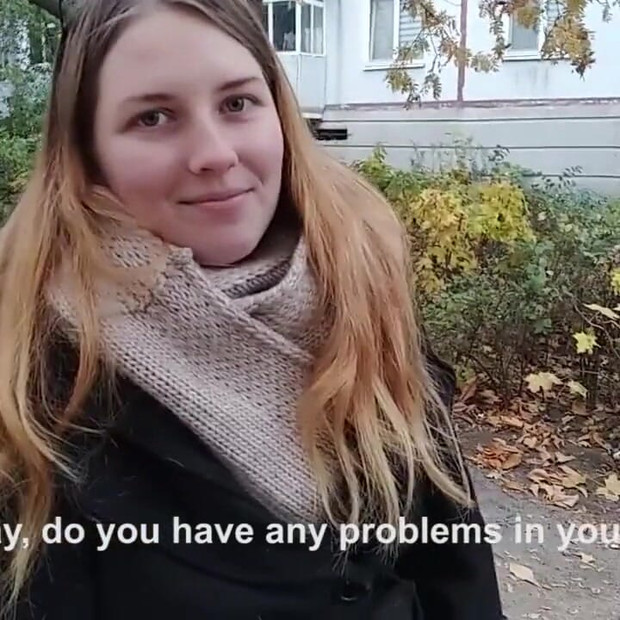 Трахнул студентку у входа