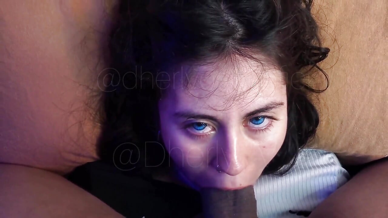 POV the Slut Loves to Feel Dominated, so I Got on Top of Her and Put My Cock in Her Mouth