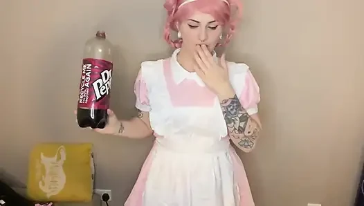 Nurse Joy Try Not to Burp Challenge