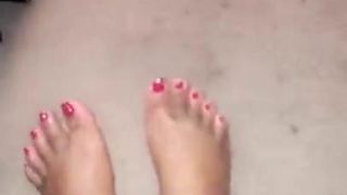 Pretty toes.