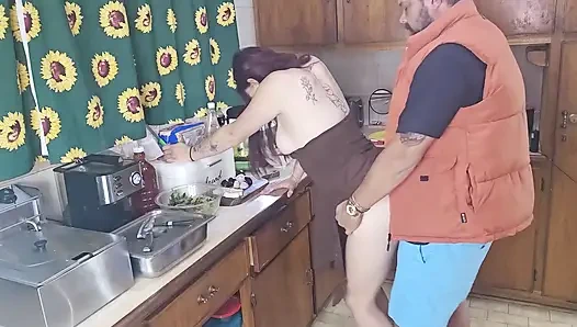 Quickie küchenfick