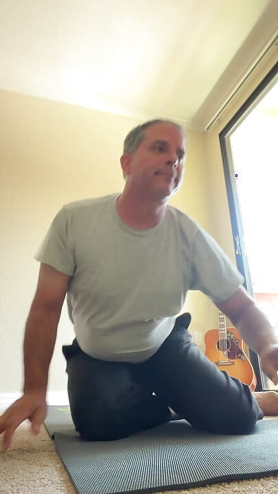 Yoga and Weightlifting with Duke Silver promoting Health and Wellness