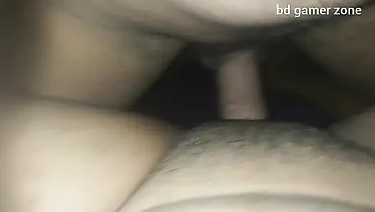Horney Diserv uzun.  Ev yapımı karı koca.  Indean çift