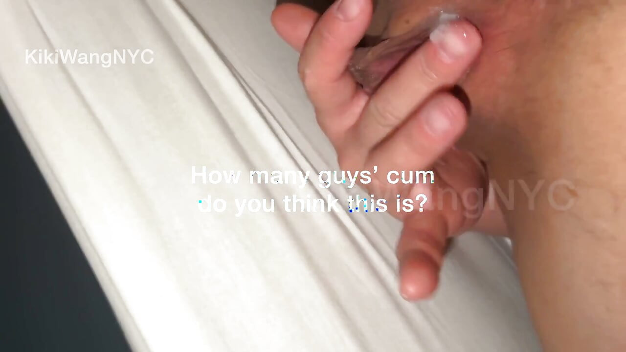 Asian Ftm Shows off Multiple Loads