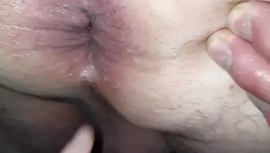 Close up of a well fucked married great grandpa's hungry cun
