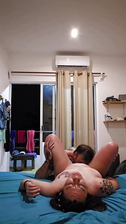 So we enjoyed our vacation, we loved to fuck with the window open