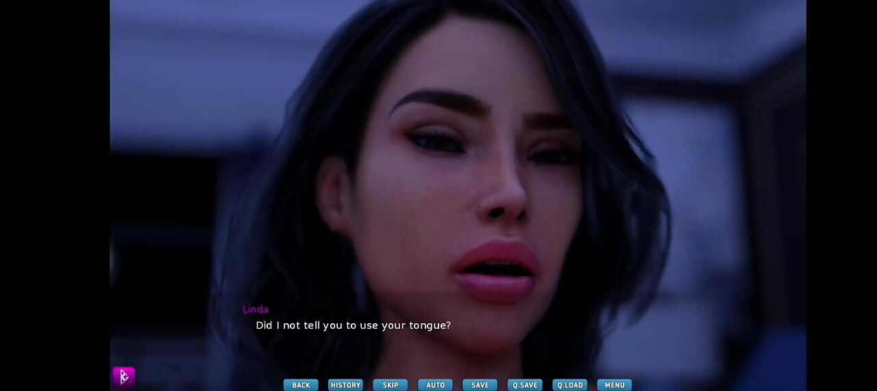 Big boobs and big ass lady enjoys cunnilingus with her crush - gameplay
