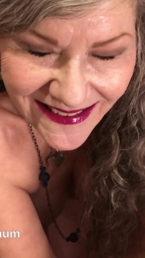 Cocksucking Grannies Wear Lipstick! POV Blowjob + Throatpie! MaXXXimumMilf | Clip 1