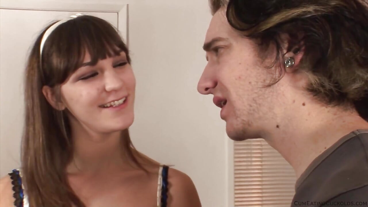 Holly Michaels Wants a Lazy with a Hard Cock but Not Her Cuckold's Tiny Penis Is Not What She Had in Mind