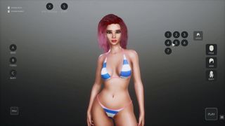 Sunbaycity hentai gioco bikini a piedi in città in parodia gta