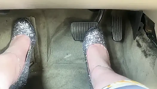 Pedal Pumping in 5 in Heels