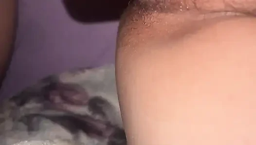 Pasangan asli saling muncrat tengah malam