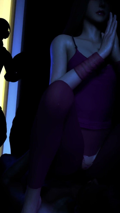 The Dark Yoga Room: A Sensual Test of Temptation, Pleasure & Self-Control - 3D Animation 4K | Clip 1