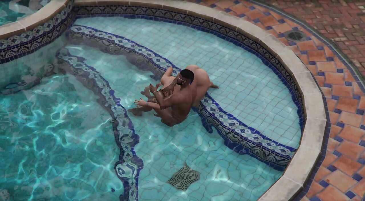 GTA 5 Franklin and Amanda - Taking Over Michael's Living Room (Part 4)