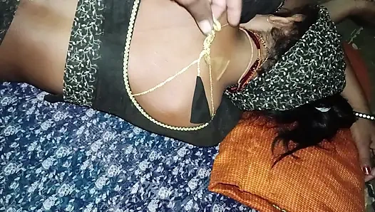 Real sex video made by Desi village Bhabhi is yearning to drink all the water with her brother-in-law's penis in her mouth