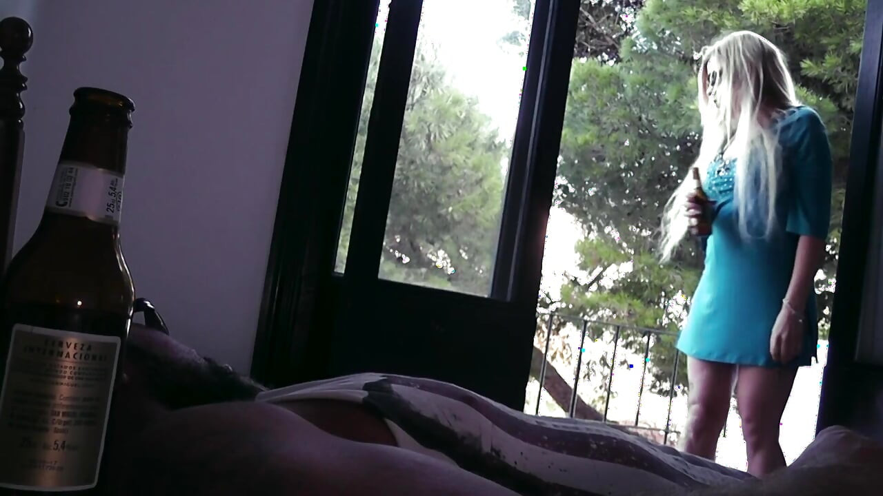 German amateur with a horny mature woman with big breasts