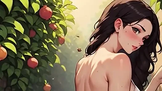 Waifu garden lady pOV - höschen bei penetration & bank nahaufnahme ficken (vorschau)