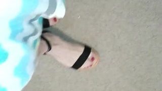 My sandals and sun dress