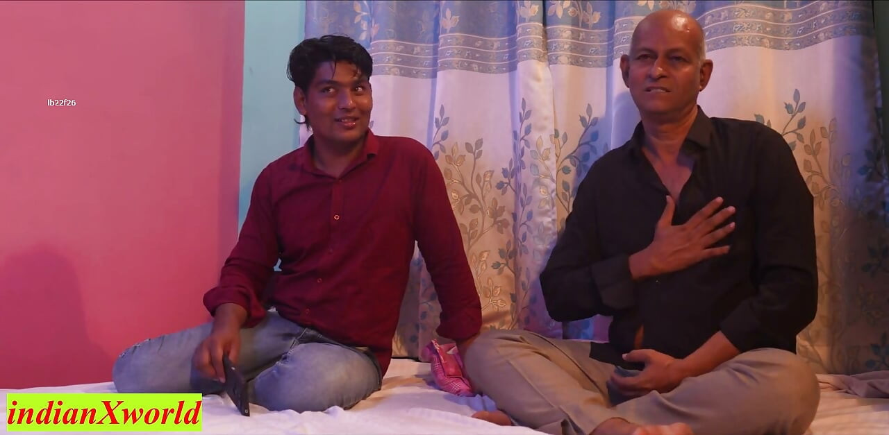 Beautiful Girlfriend sharing with Rich Step Uncle! Indian Best Threesome Sex