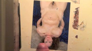Rose big boobs MILF cum tribute two angles and slow motion