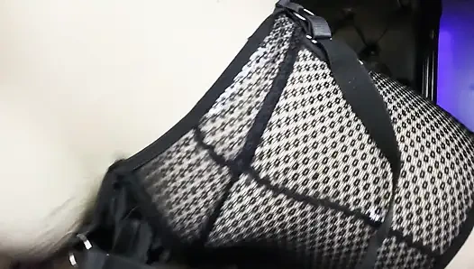 Lingerie Clad MILF Fucks Creamy Pussy for You