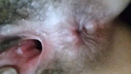 Egyptian Algerian woman plays with her fond pussy until she fucks, an Arab pussy full of hair