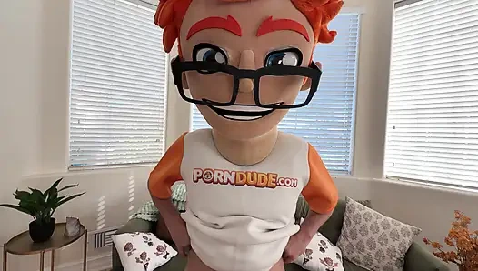 Footjob Fun with Naked Blonde Anna Kovachenko on PornDudeCasting Couch!