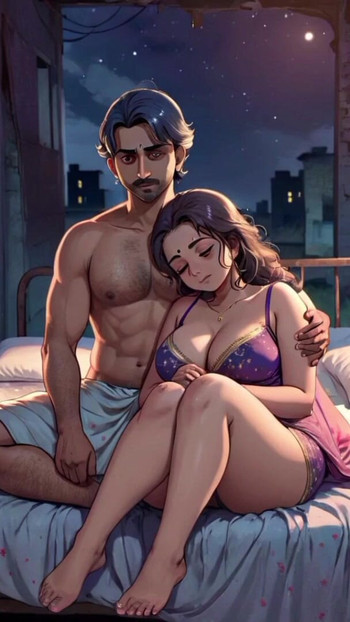 Stunning moment from "AI Generated Images of Horny Anime Indian women & Elves having fun & common bath"