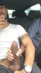 Uber driver wanks client