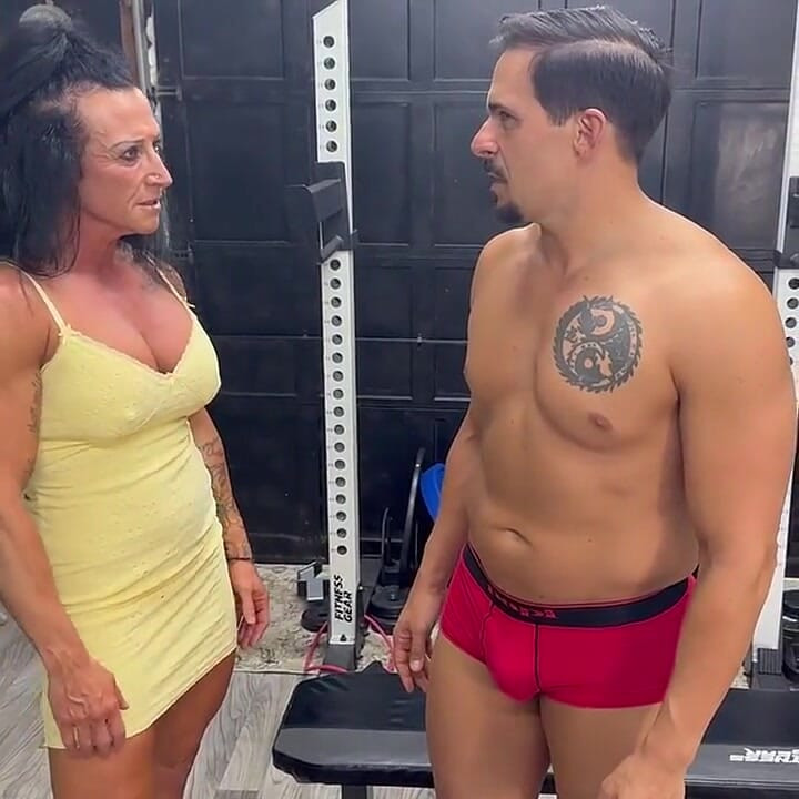 MILF Drains Young Neighbors Cock