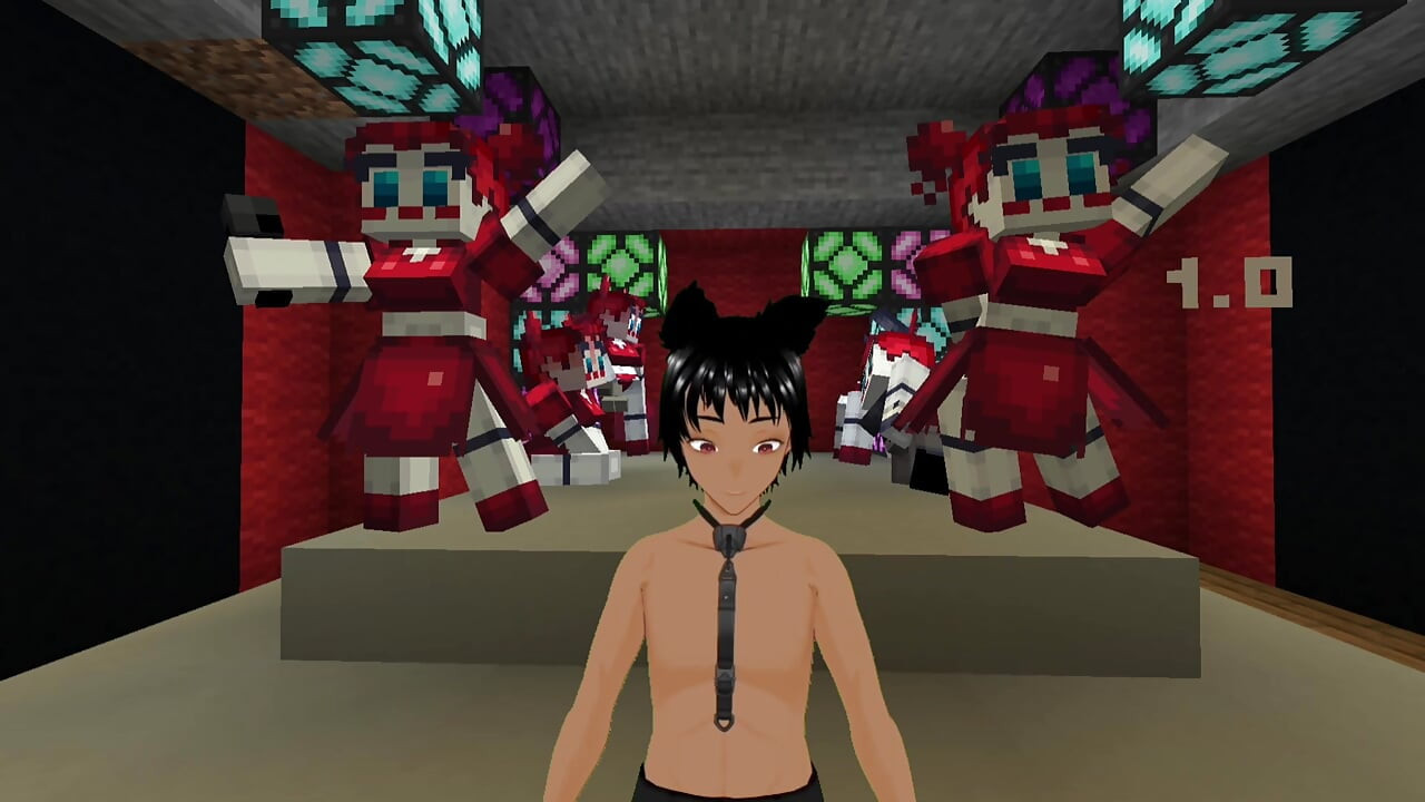 Minecraft Decor Mod FNAF - Showing off some freaky animatronics wearing some nice clothes