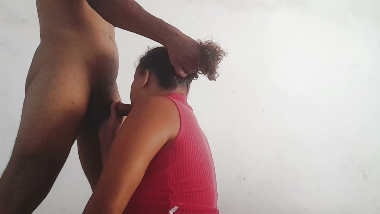 Young girl reading a book while the neighbor has sex with her and ejaculates inside her.