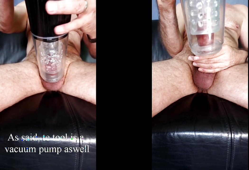 Edging Session with the Masturbator Vacuum Pump