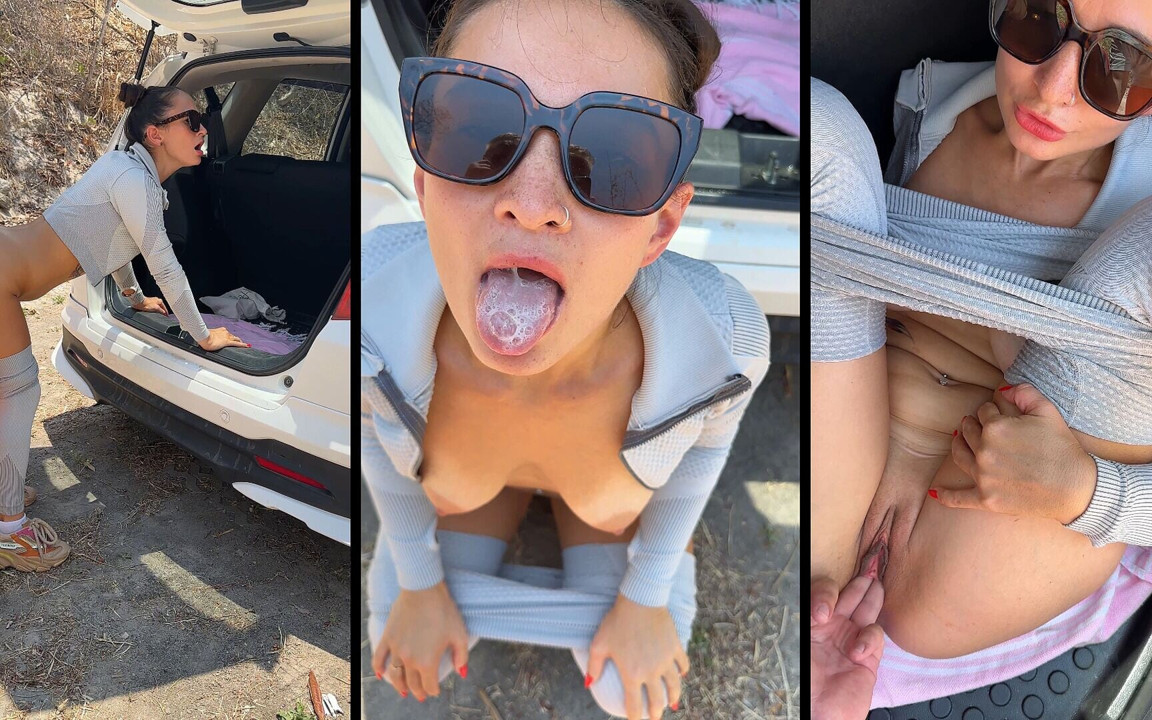 Mornign - Ajuste En Público Terminado Con Follada Rápida En El Baúl Del Coche