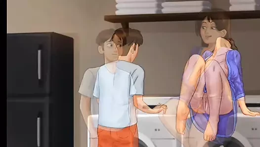 डेबी की सौतेले बेटे द्वारा जोरदार चुदाई