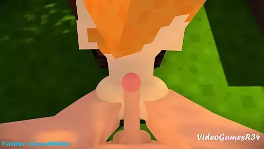 Compilation d'animations porno Minecraft Steve Alex Jenny