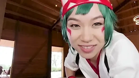 VRCosplayX Kimmy Kim As OVERWATCH 2 KIRIKO Wants To Smooth Out Misunderstanding With Pure Passion Part 1