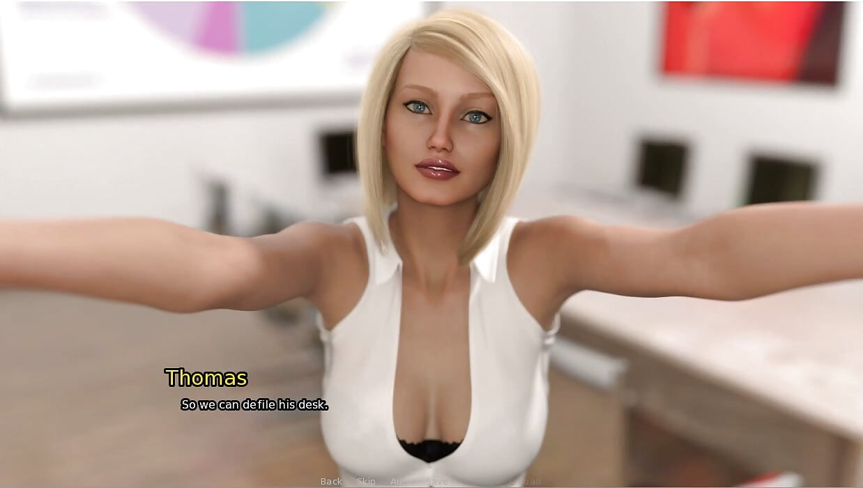 La casa de la abuela -g'sh - gameplay - juego de roles - abogado de sexo en su oficina