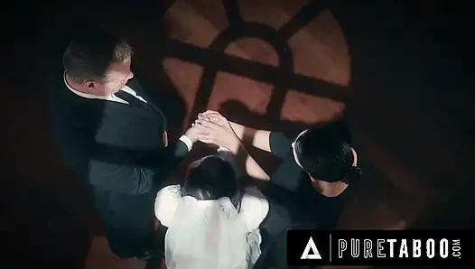 PURE TABU, tradwife reagan foxx bereitet ritualistisch die jungfräuliche braut alison rey für ihren ehemann vor