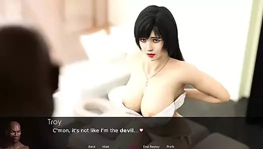 Lisa n ° 11 - massage avec troy - jeux porno, hentai 3D, jeux pour adultes, 60 fps