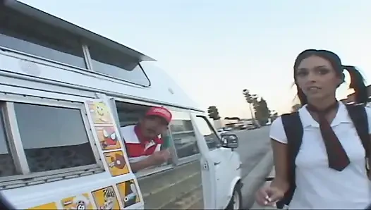 Stephanie Kane Gets Banged By The Ice Cream Man