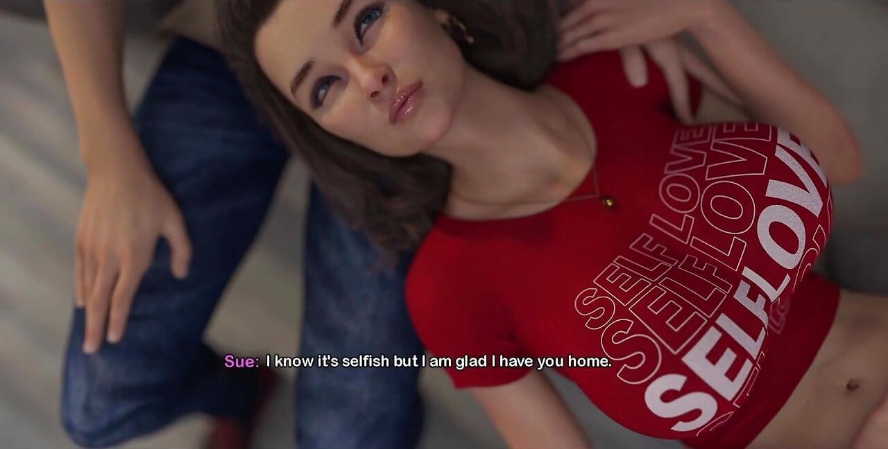 My Bimbo Dream - Setpmom Wears See Through Clothes at Work