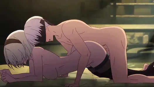 Der kalte Android schmilzt, als du sie richtig berührst - 2B's geheimnis enthüllt