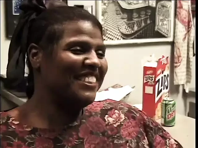 Thick black whore with a huge ass loves white cock filling up her tight slit