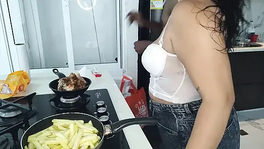 Готовка с камшотом-медведем