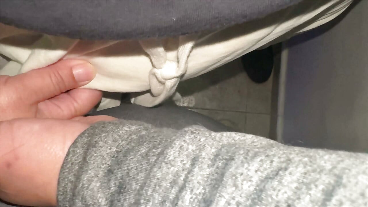 Big-bootied Girl Grabs Stranger's Dick