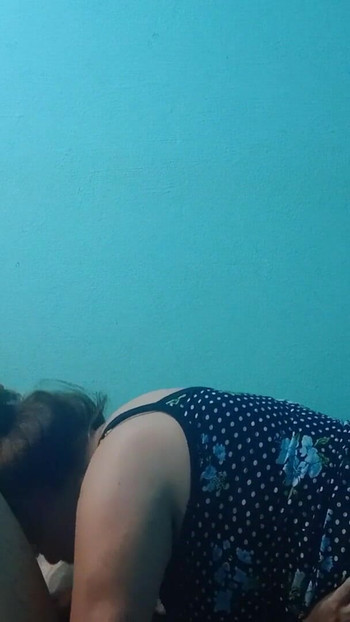 Captivating moment from "We made a 69 with the camera sideways"