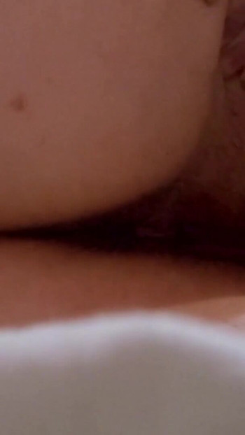 Thrilling moment from "I like to masturbate with my legs crossed, I squeeze my hips hard to ORGASM! Throbbing and anus close-up"