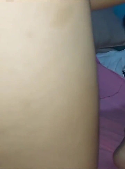 My Stepsis Lets Me Play with Her Pussy When She Comes to Visit She Gets on My Bed